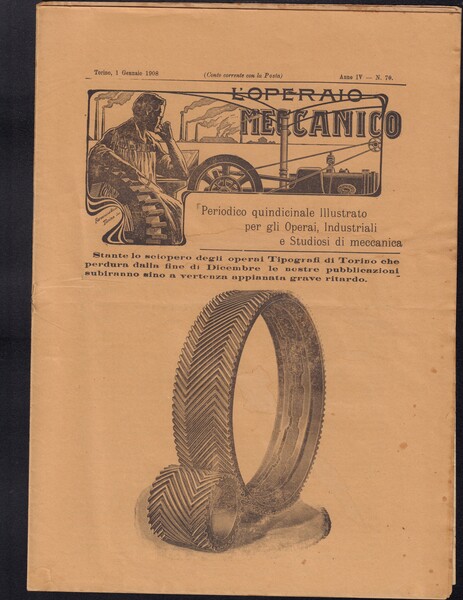 L'operaio meccanico Periodico quindicinale illustrato per gli Operai, Industriali e …