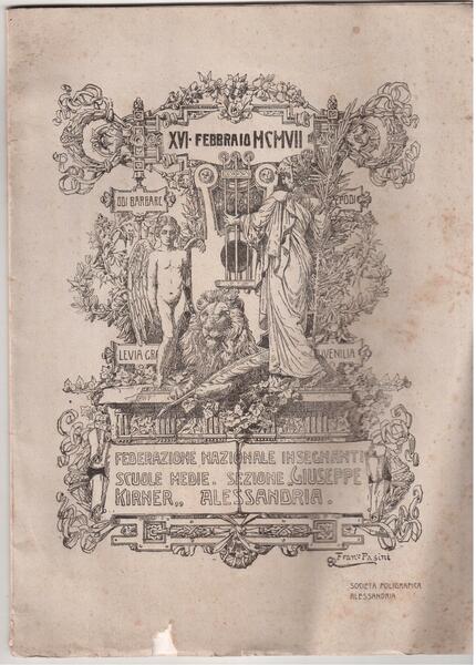 Ai mani di Giosuè Carducci Gli insegnanti federati delle scuole …