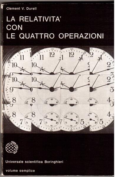 La relatività con le quattro operazioni