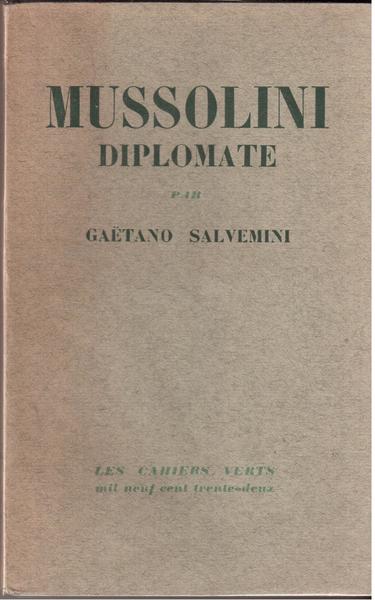 Mussolini diplomate