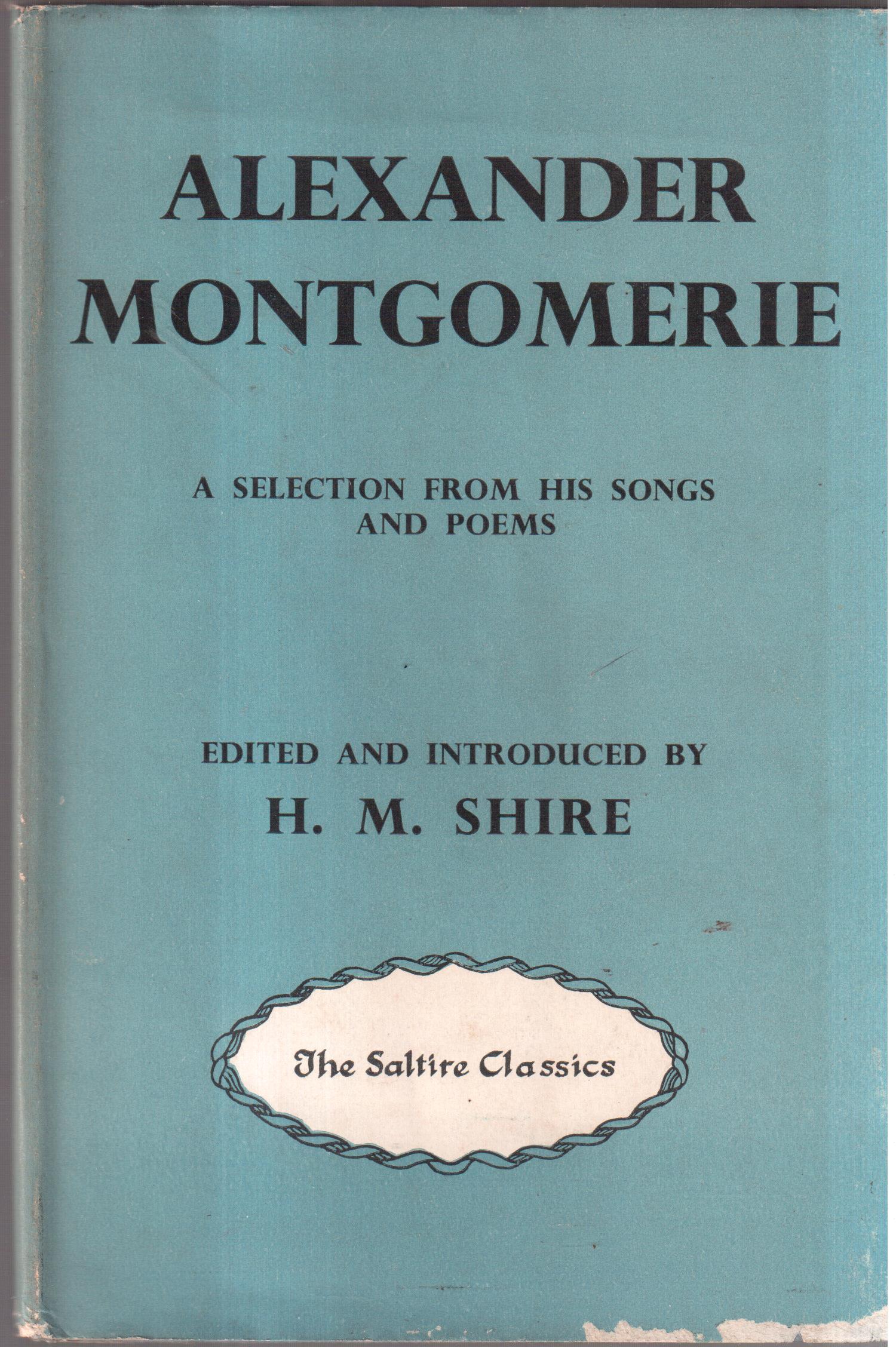 A selection from his songs and poems