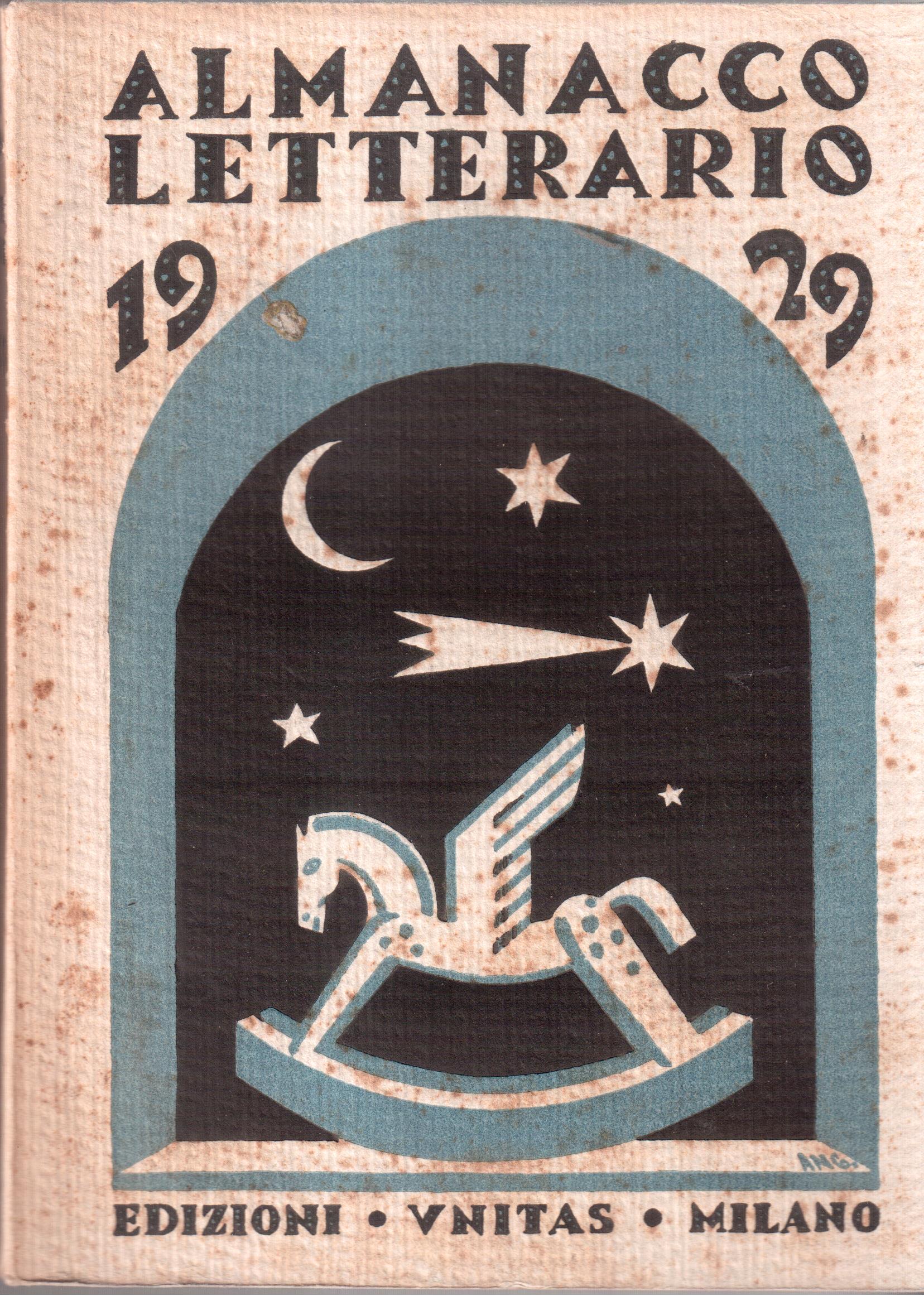 Almanacco letterario 1929- Edizioni Unitas