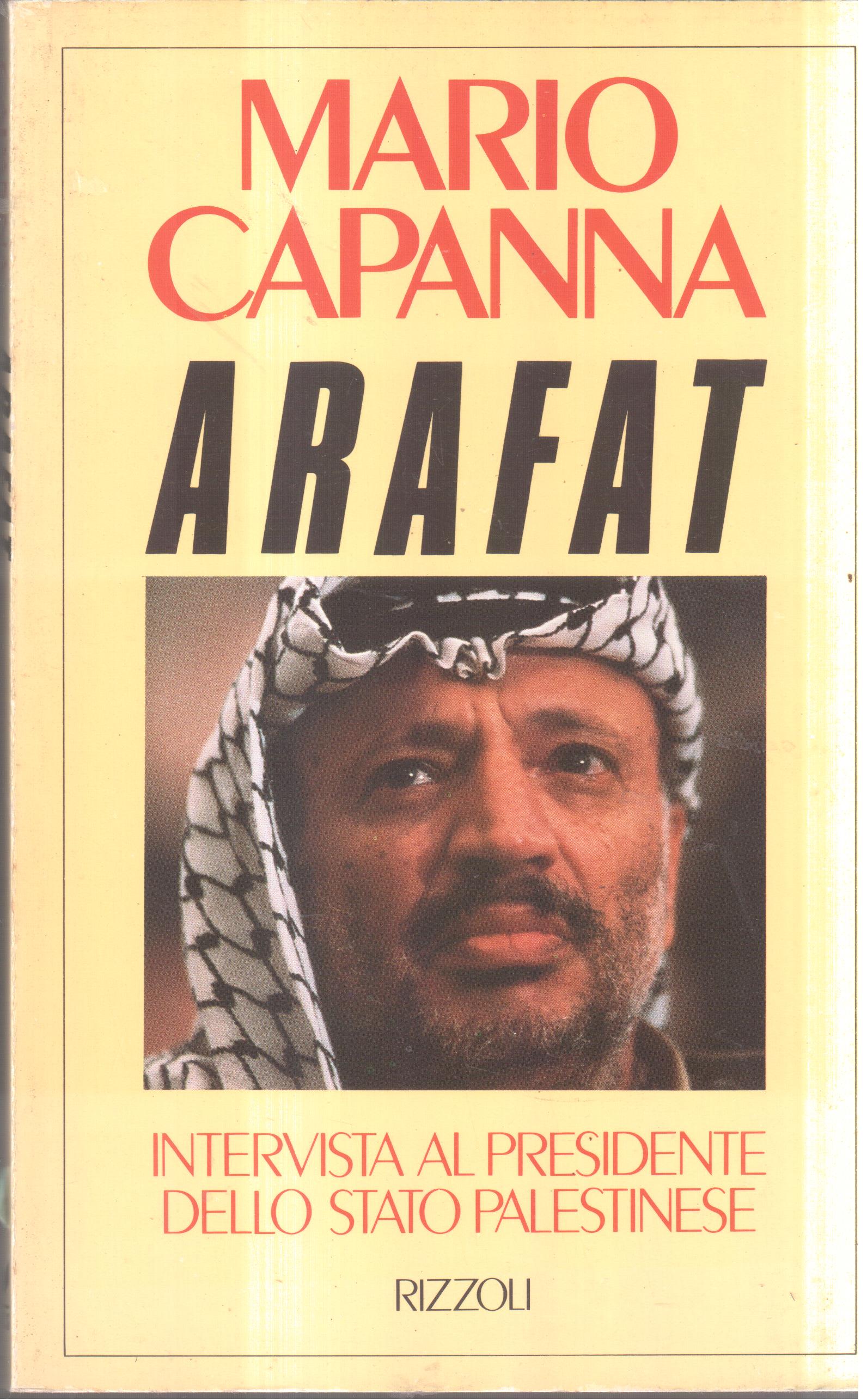 Arafat Intervista al presidente dello Stato palestinese