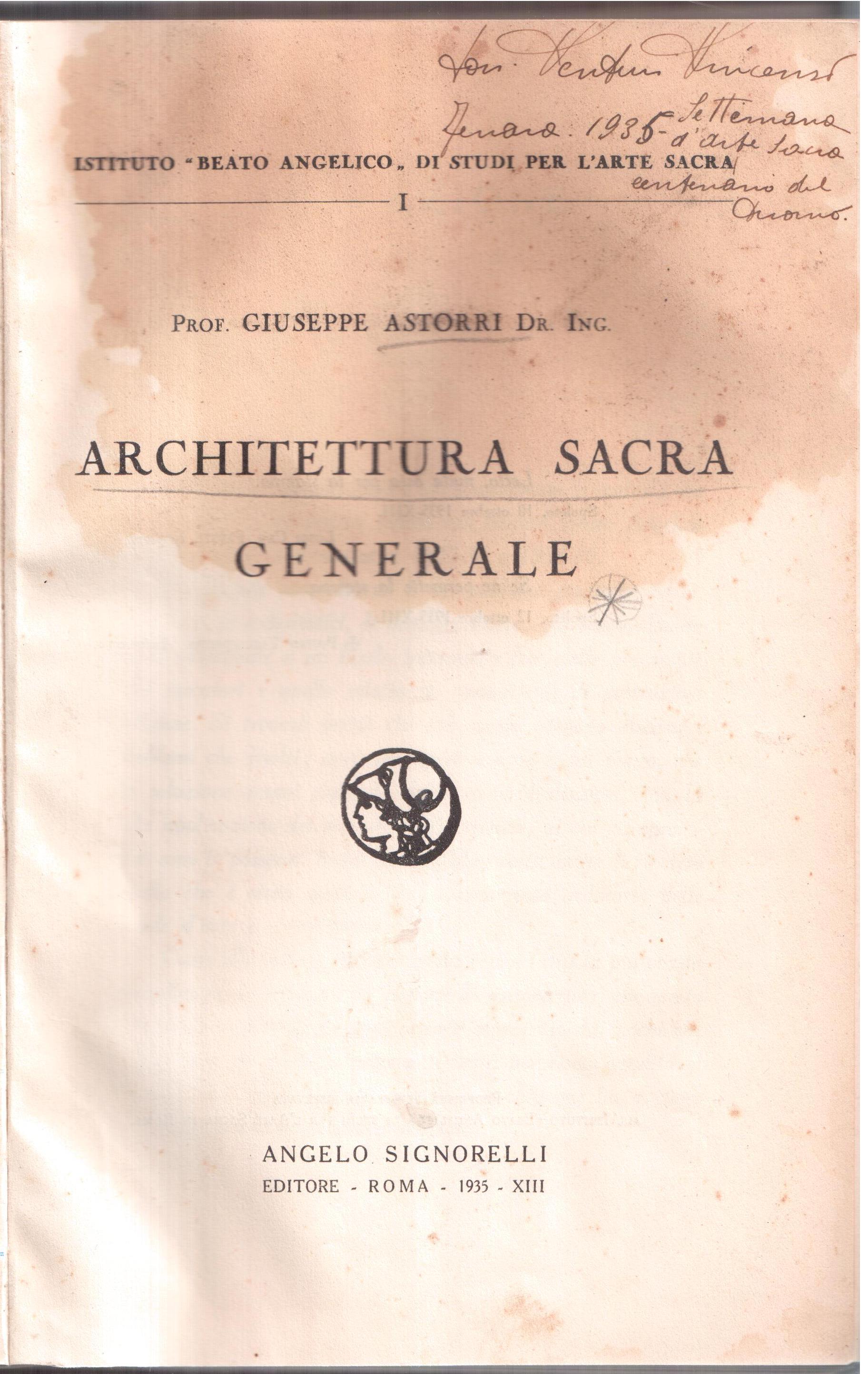 Architettura sacra generale