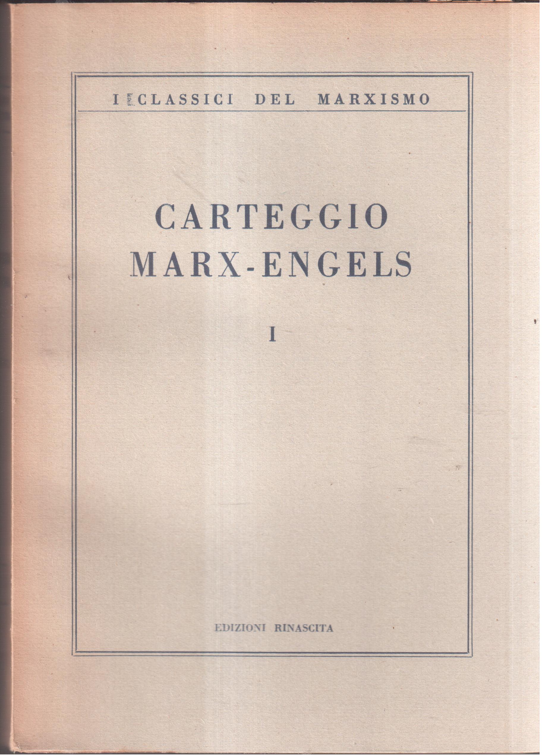Carteggio Marx-Engels - Vol. I° ( 1844-1851 )