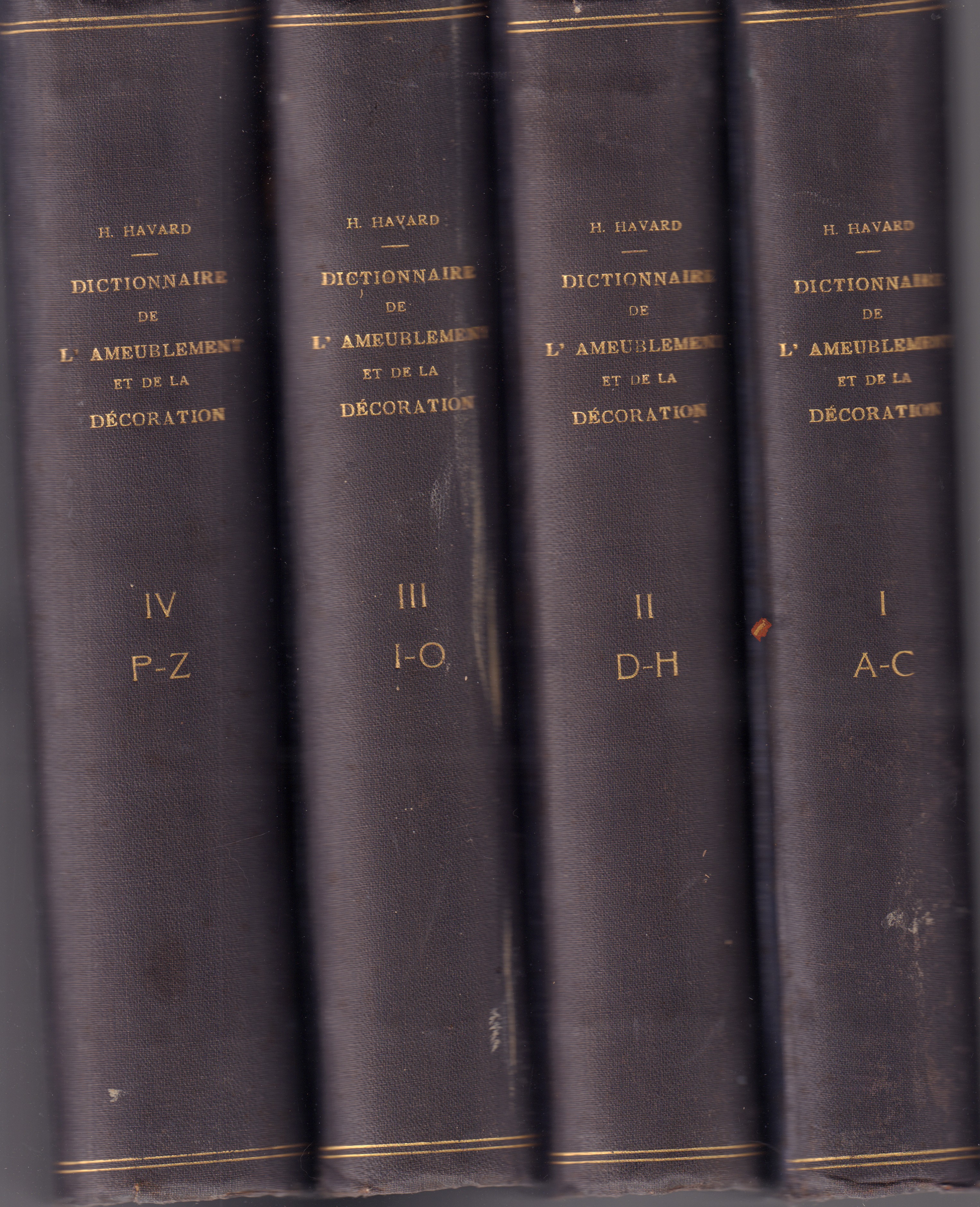 Dictionnaire de l'ameublement et de la dècoration depuis le XIII° …