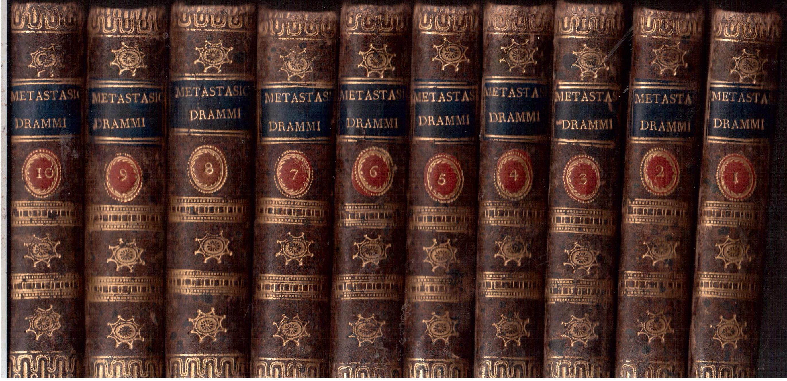 Drammi di Pietro Metastasio- Collezione portatile di classici italiani