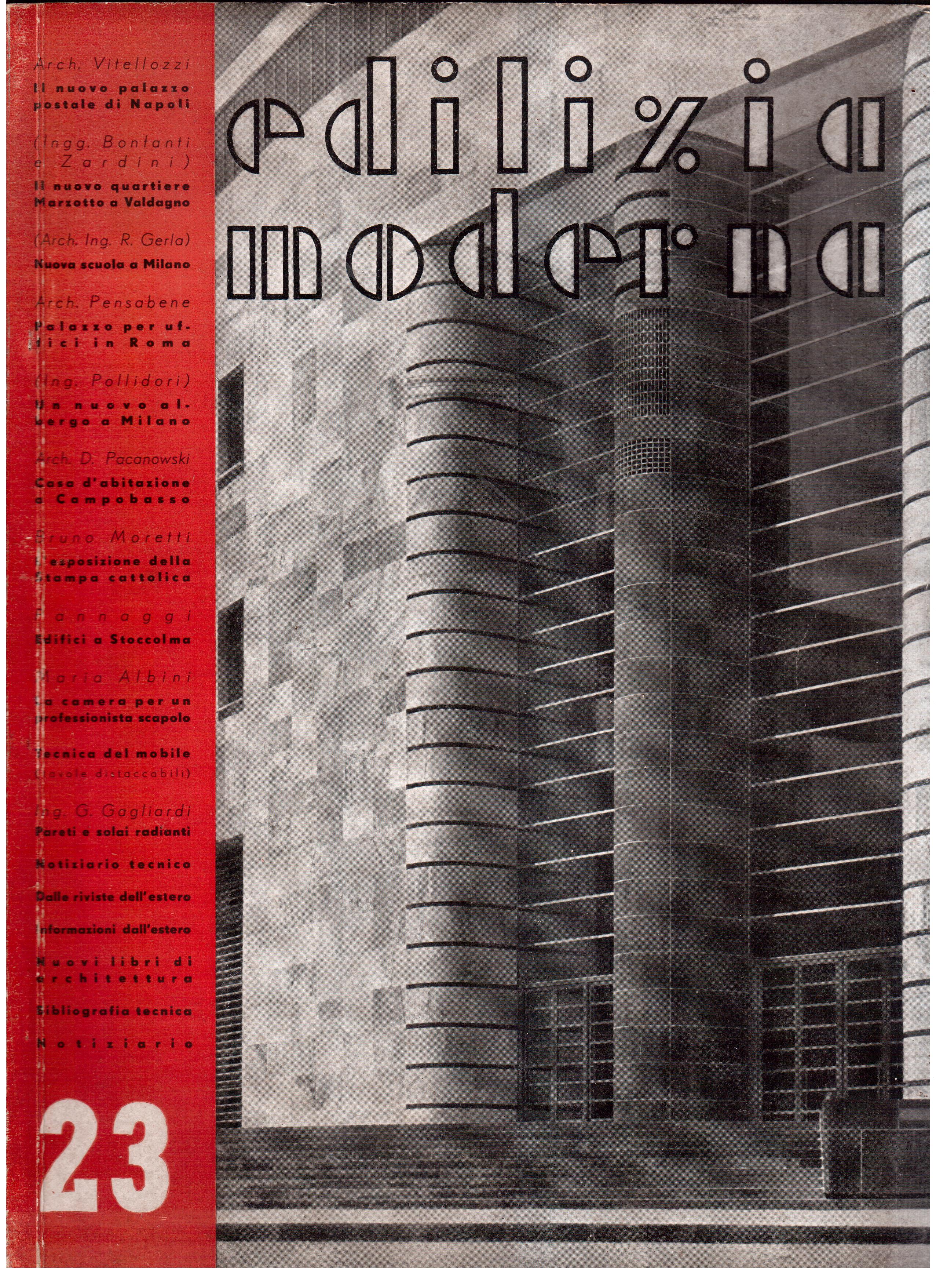 Edilizia moderna Periodico trimestrale - anno VII - n. 23 …