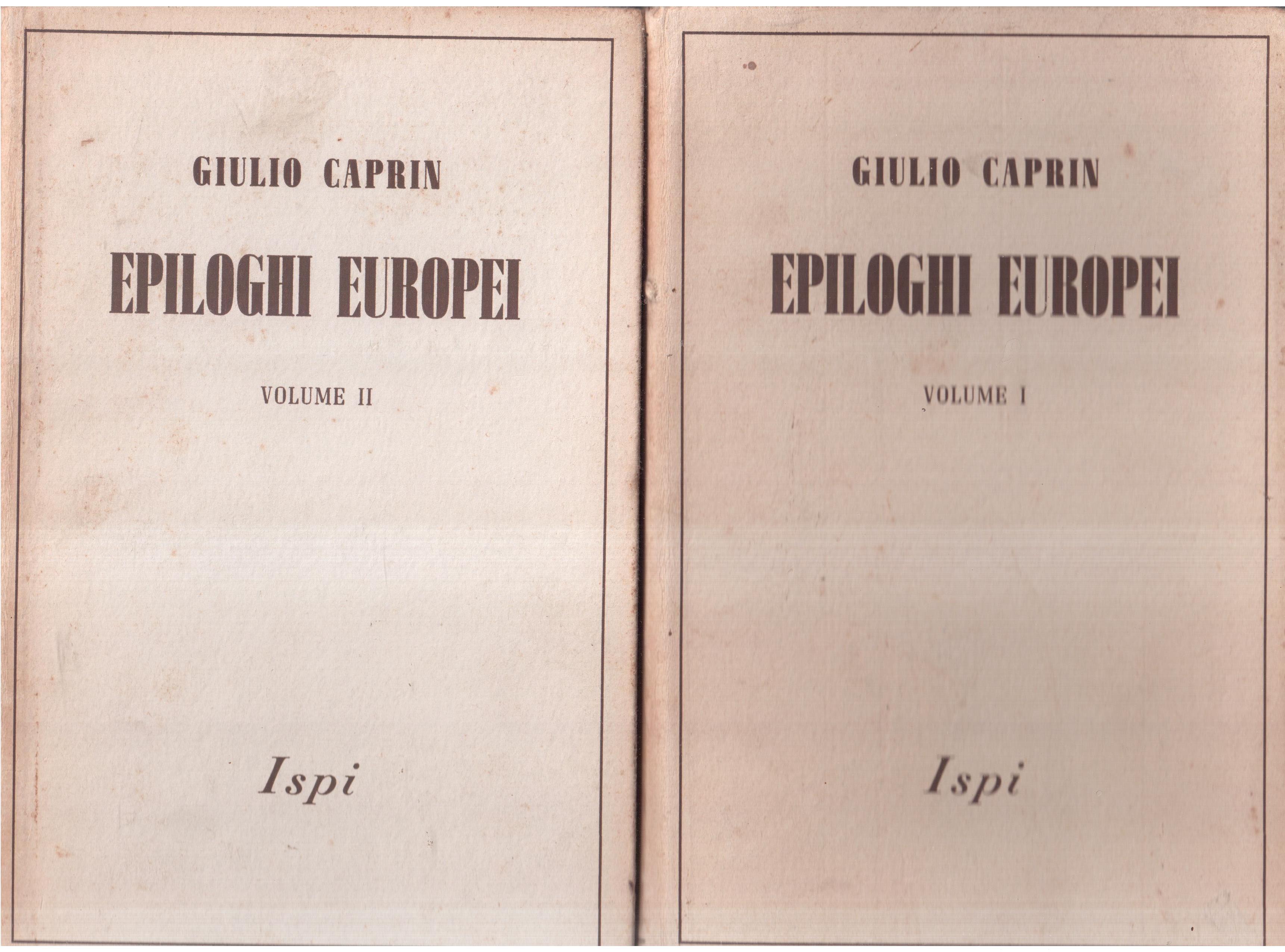 Epiloghi europei