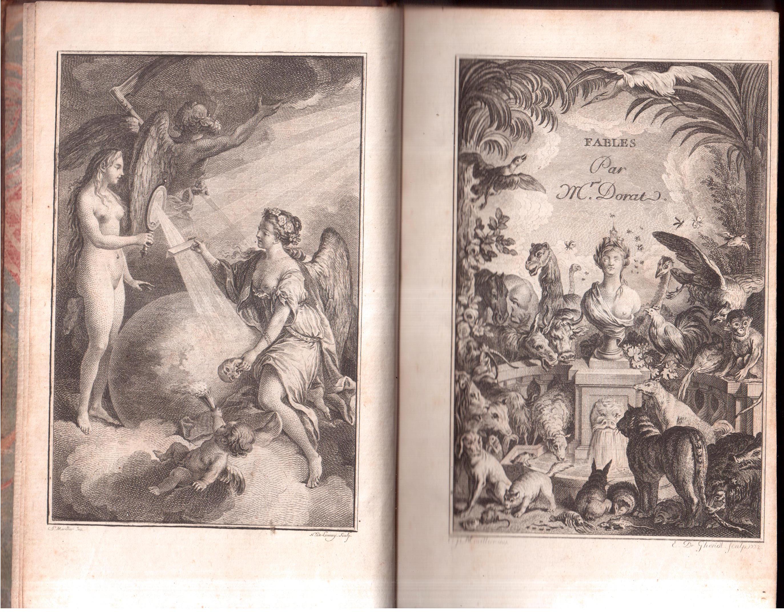 Fables nouvelles Tomo I° ( Libri primo e secondo )