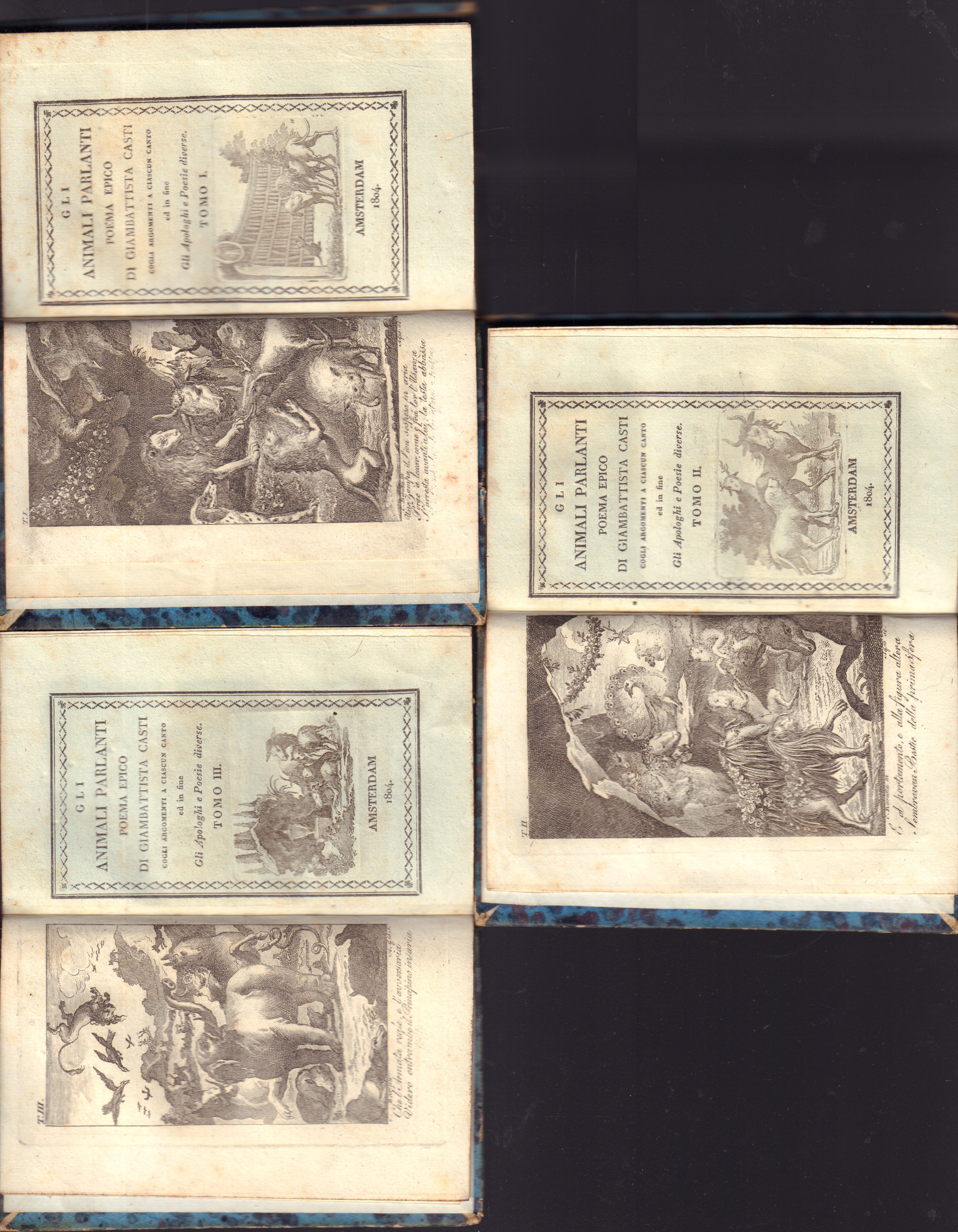 Gli animali parlanti- Poema epico di Giambattista Casti