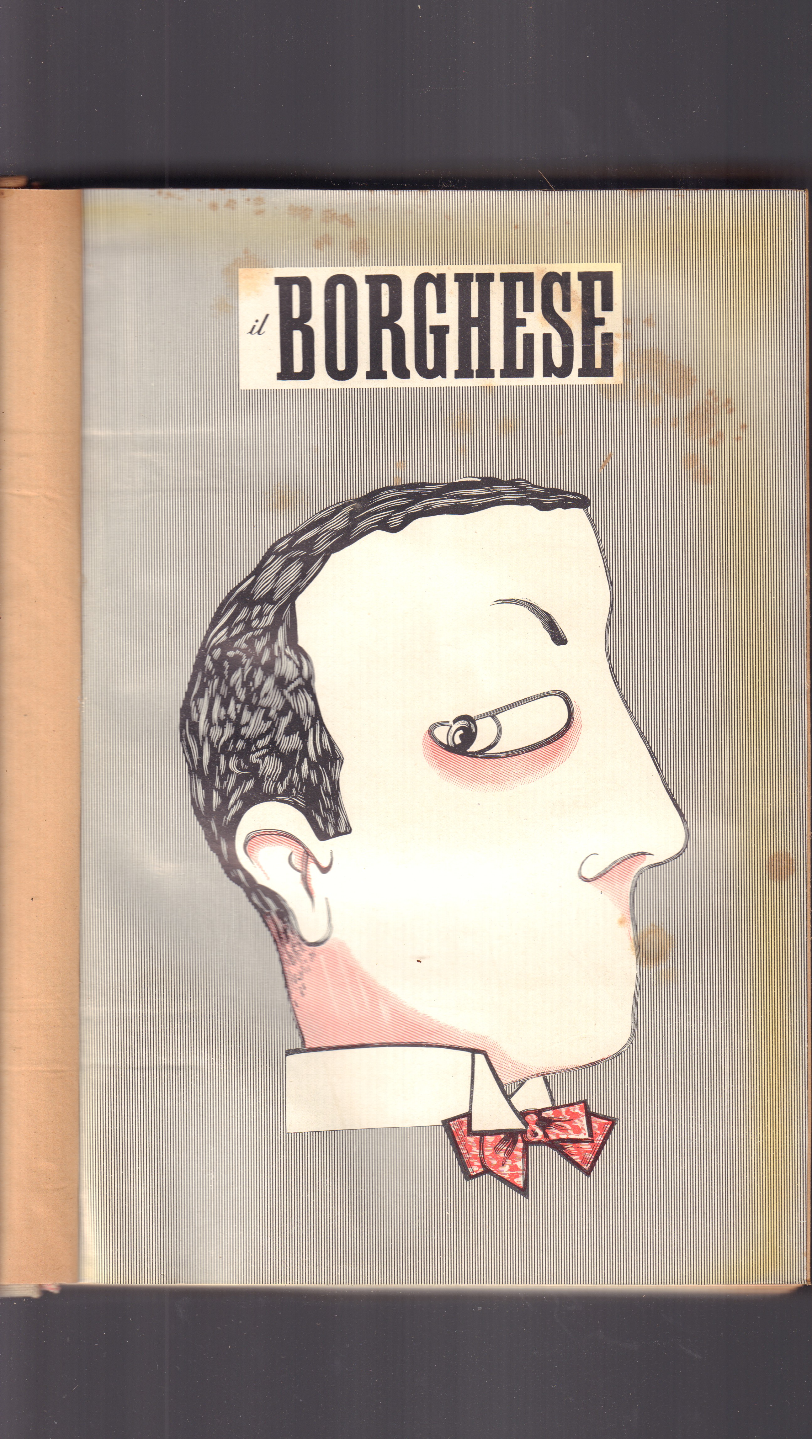 Il Borghese-Settimanale- Annata completa 1956- Rilegati in 2 volumi- (27096)