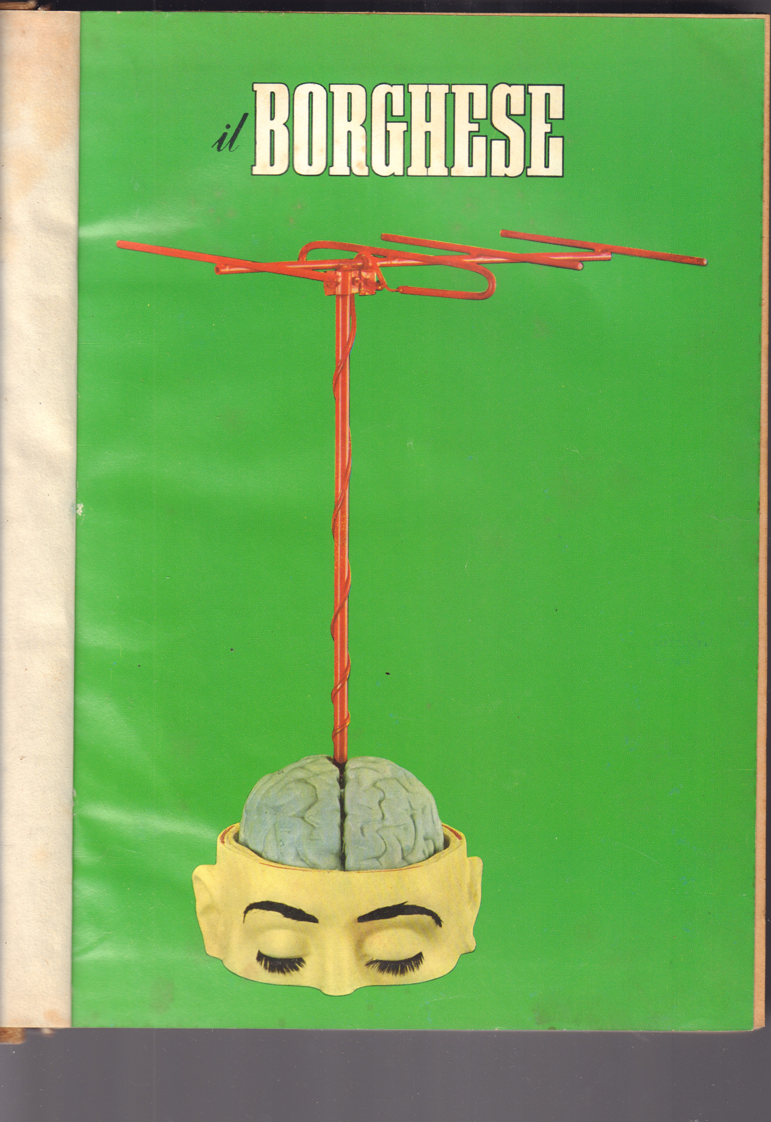 Il Borghese-Settimanale- Annata completa 1963- Rilegati in 2 volumi