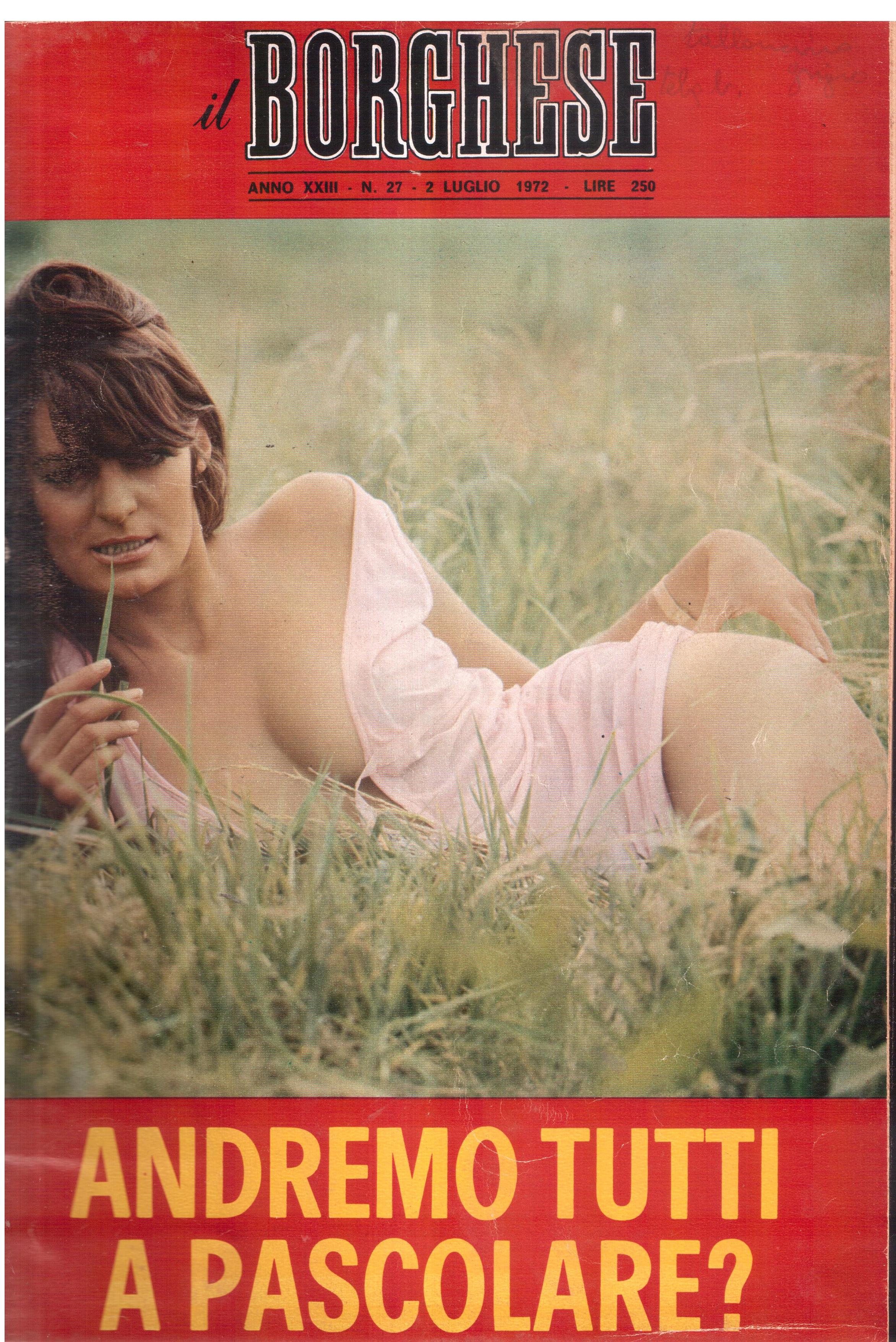 Il Borghese-Settimanale-Secondo semestre 1972