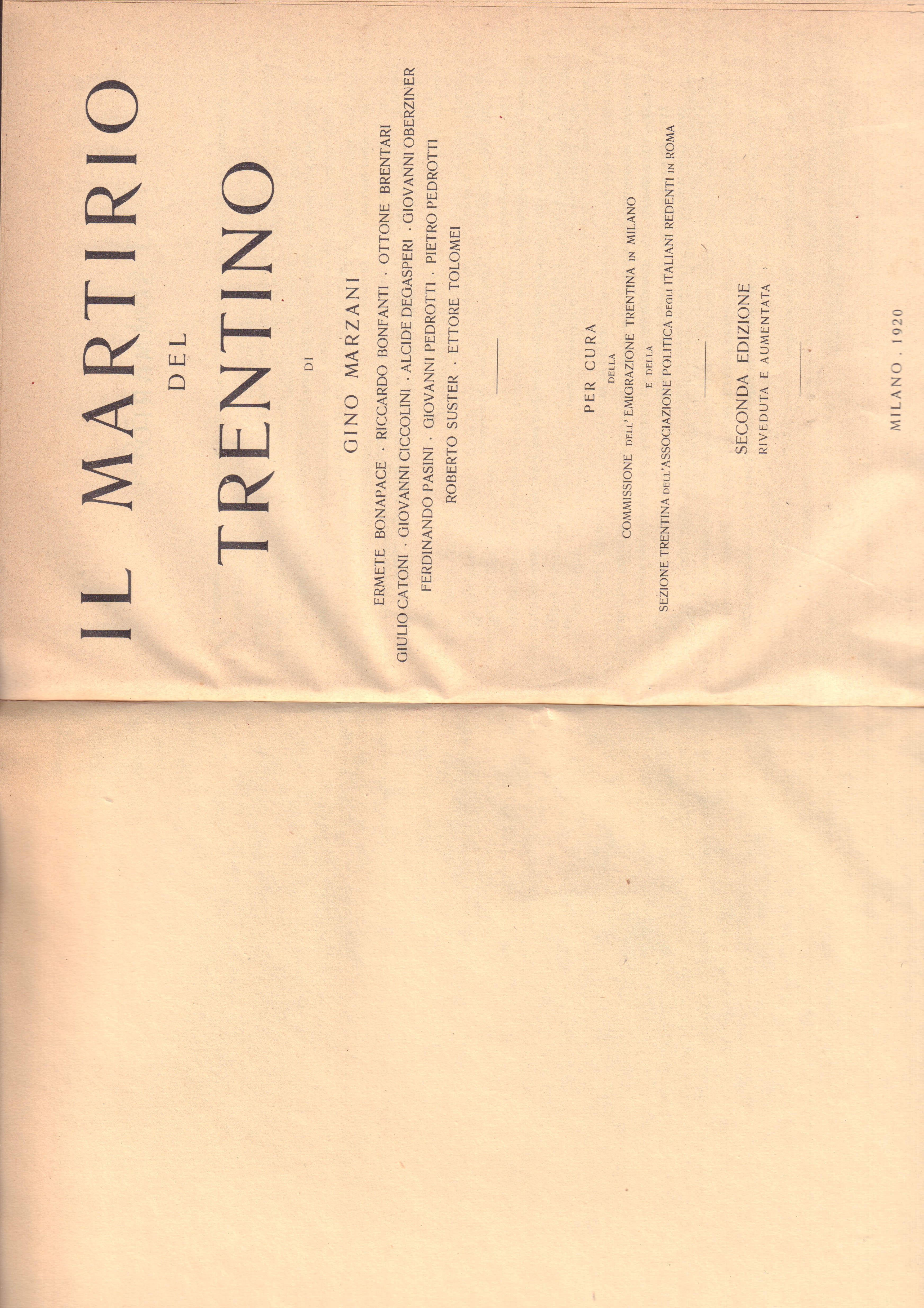 Il martirio del Trentino