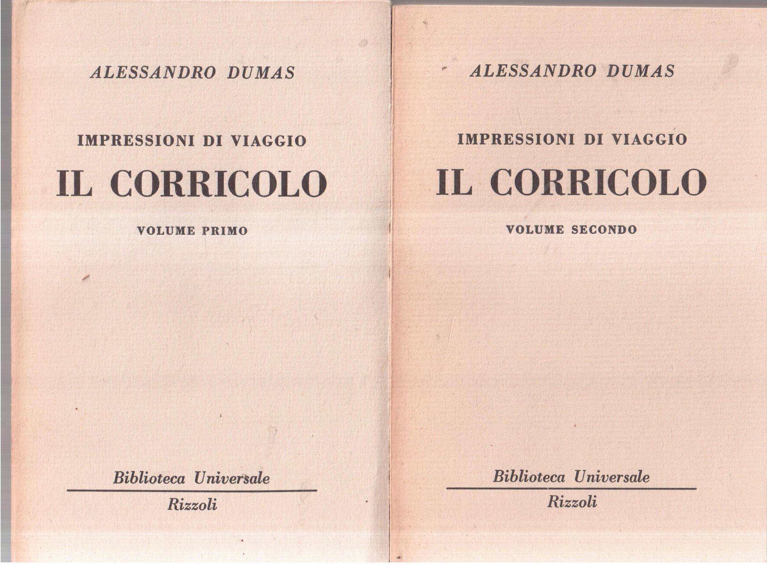 Impressioni di viaggio- Il corricolo