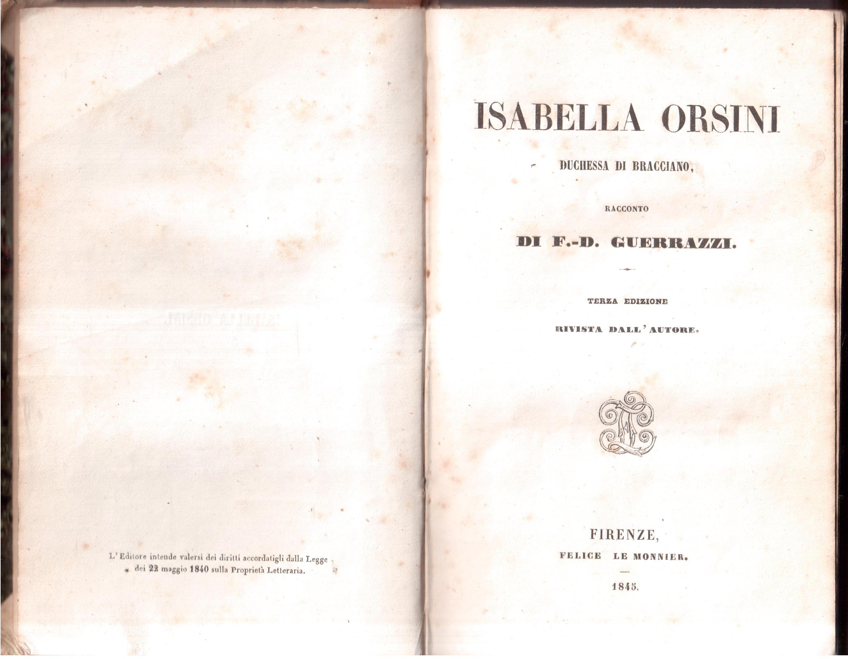 Isabella Orsini duchessa di Bracciano
