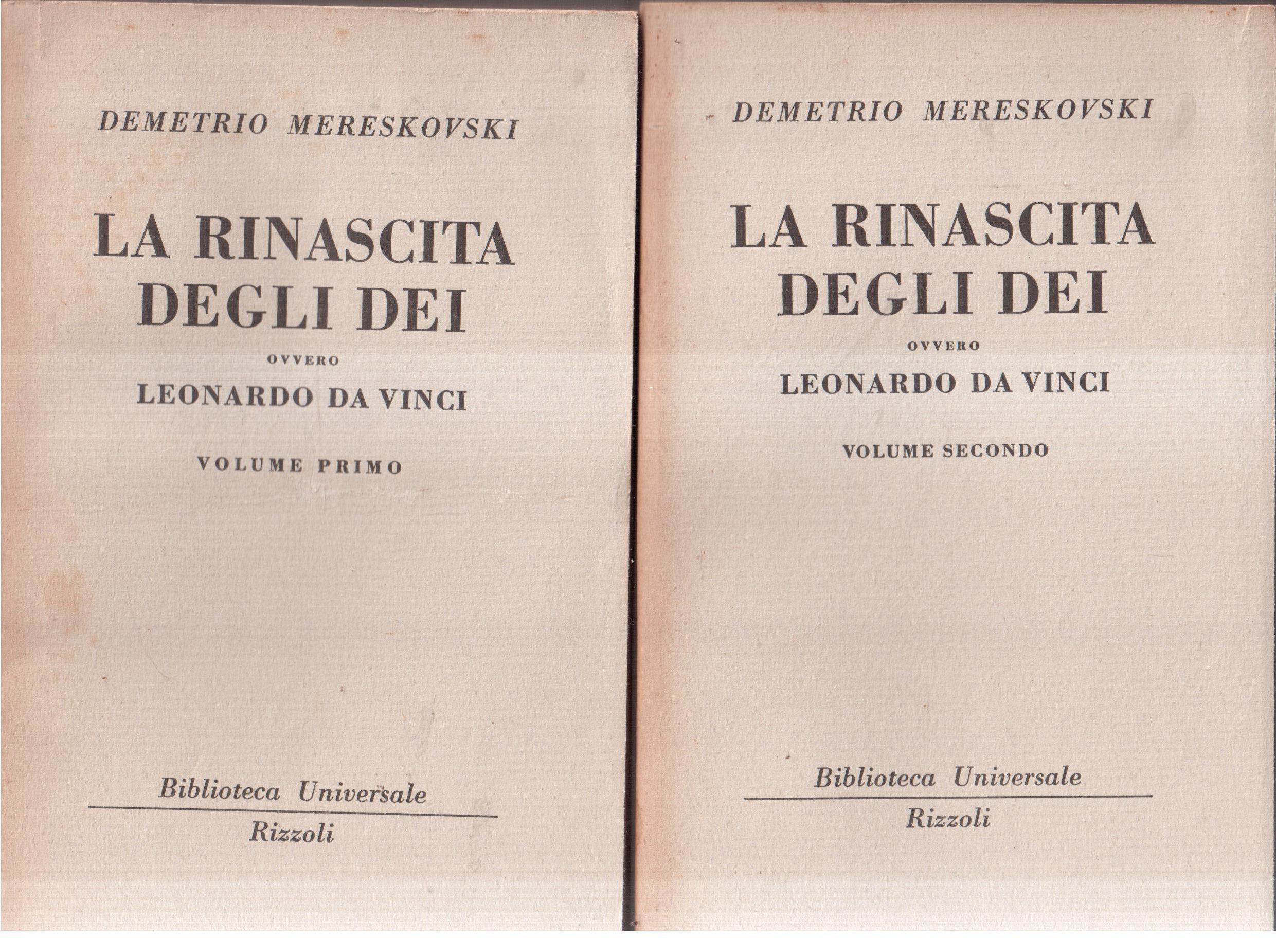La rinascita degli Dei ovvero Leonardo da Vinci