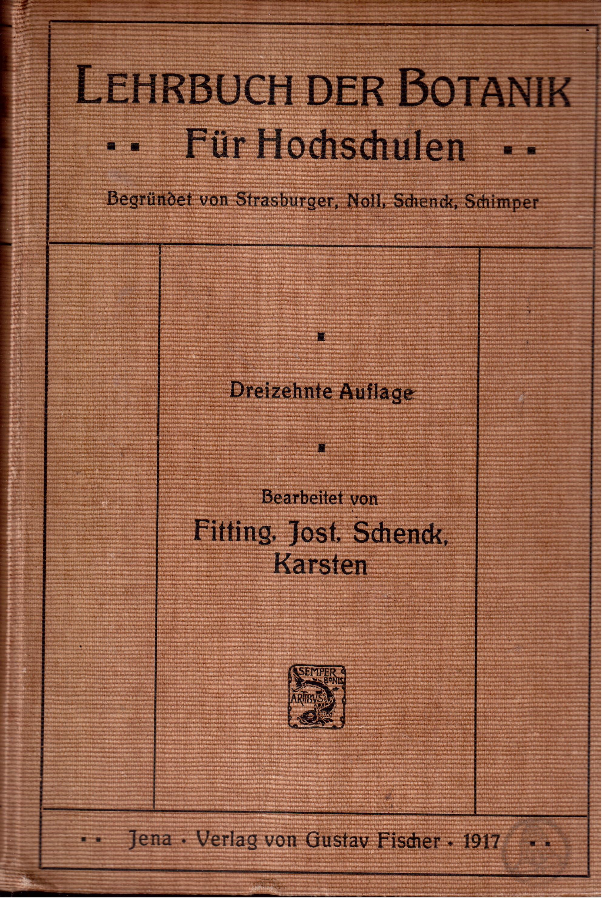 Lehrbuch der Botanik