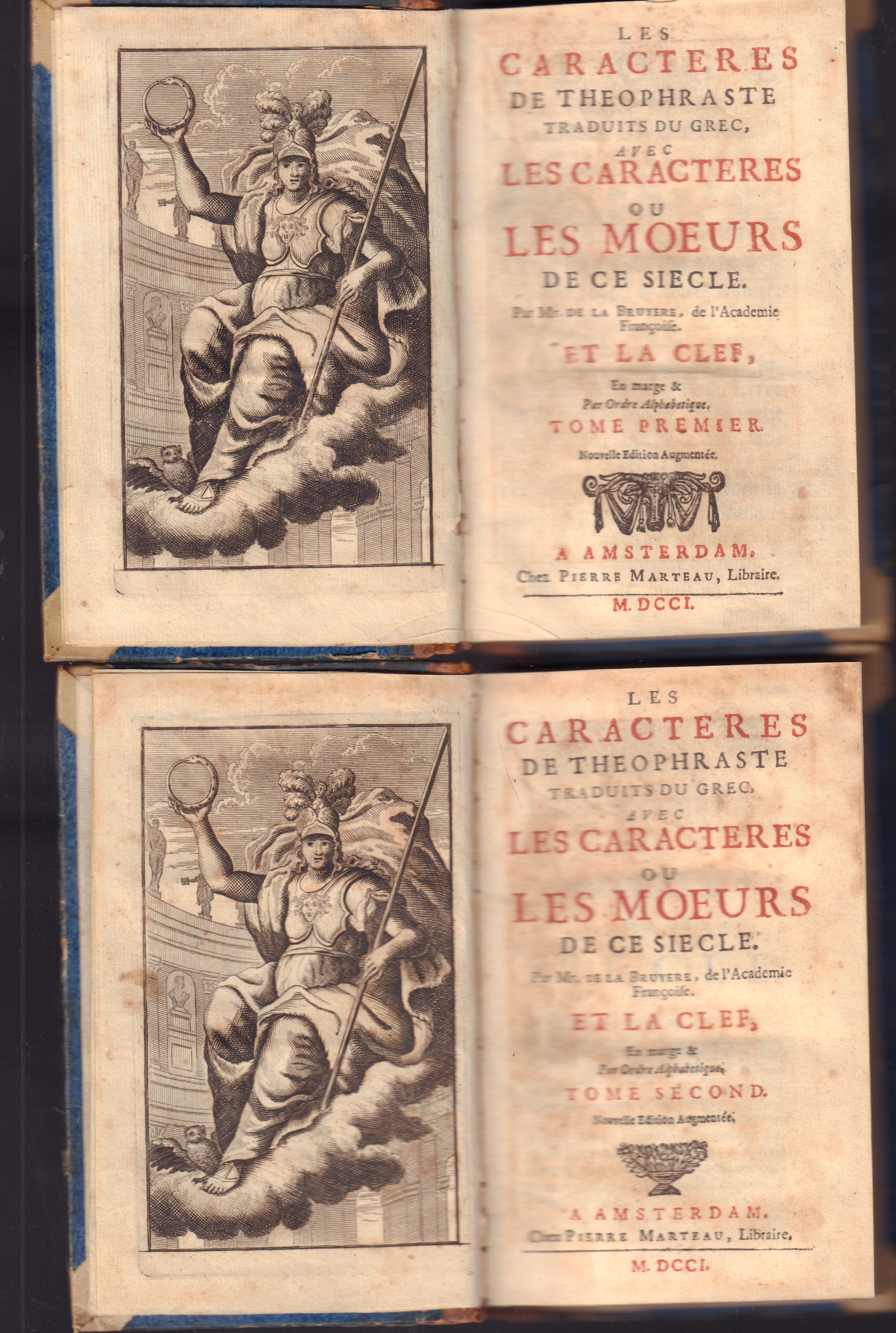 Les caracteres de Theophraste traduits du Grec avec Les caracteres …