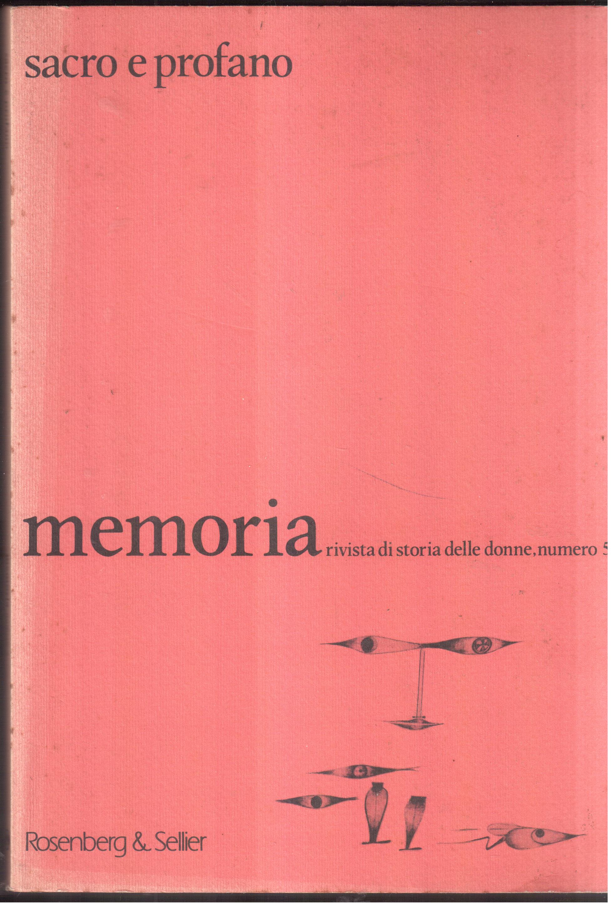 Memoria - Rivista di storia delle donne - N. 5 …