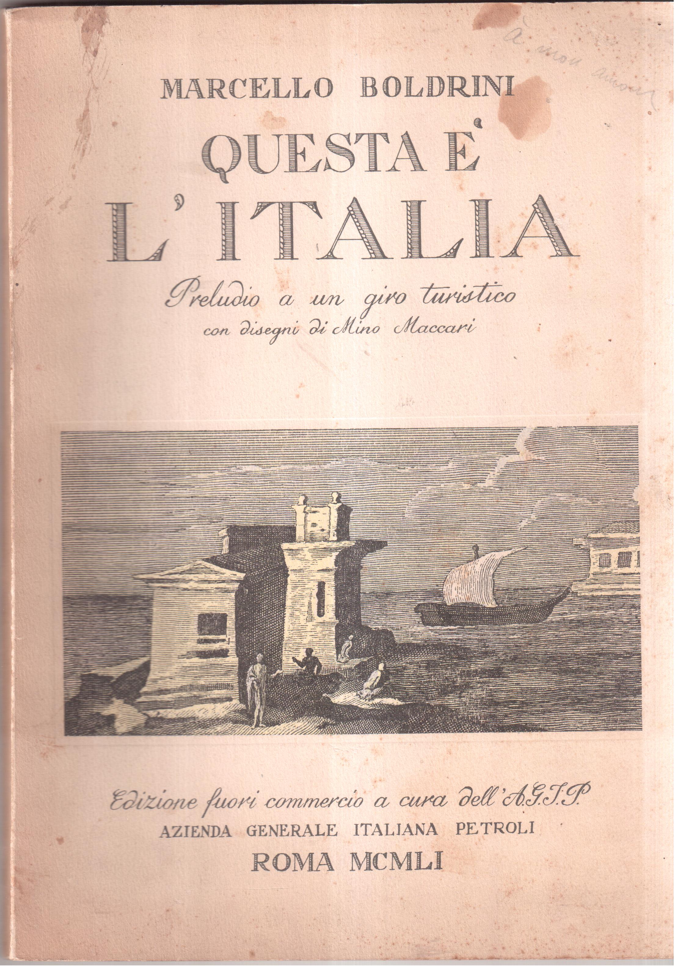 Questa è l'Italia Preludio a un giro turistico - con …