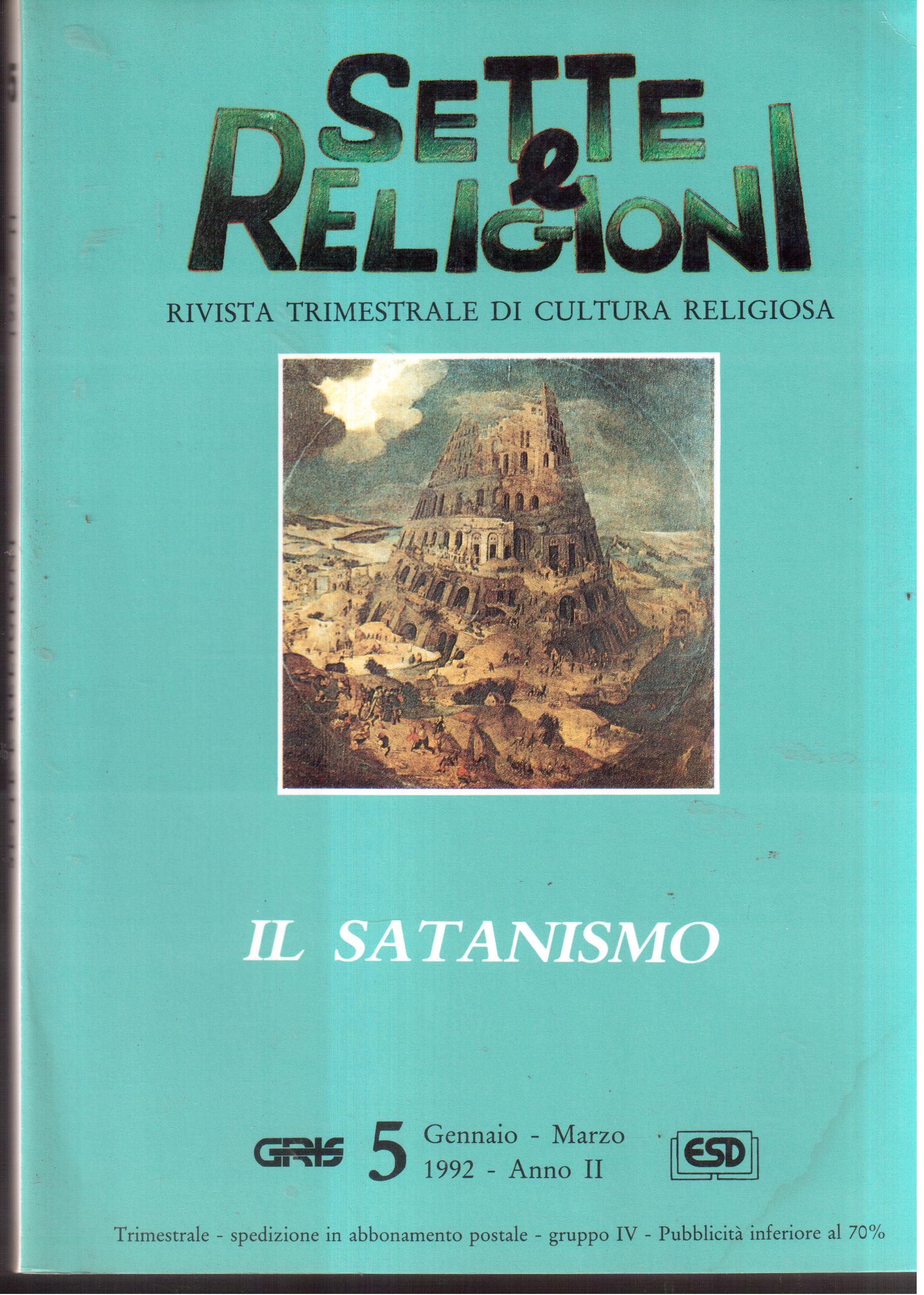 Religioni e sette - Rivista trimestrale di cultura religiosa Anno …