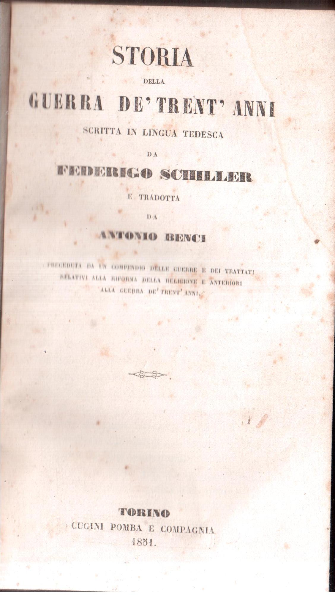 Storia della guerra dei trent'anni