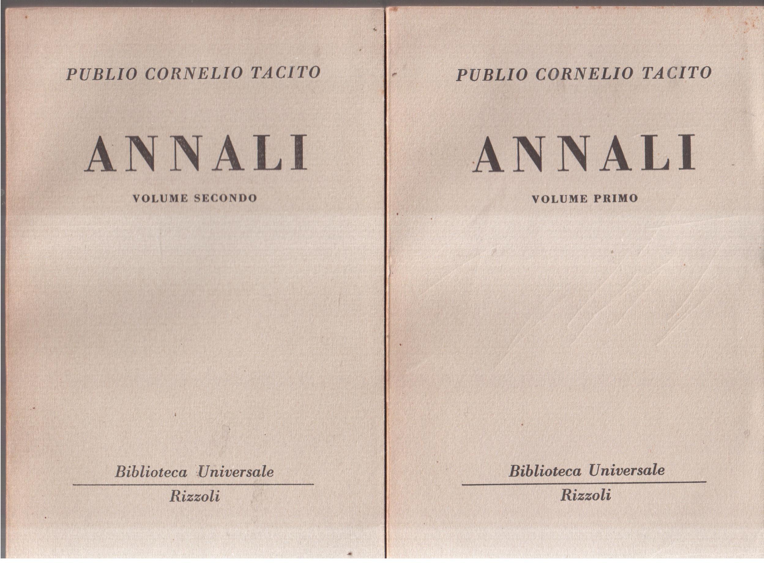 Tacito- Annali