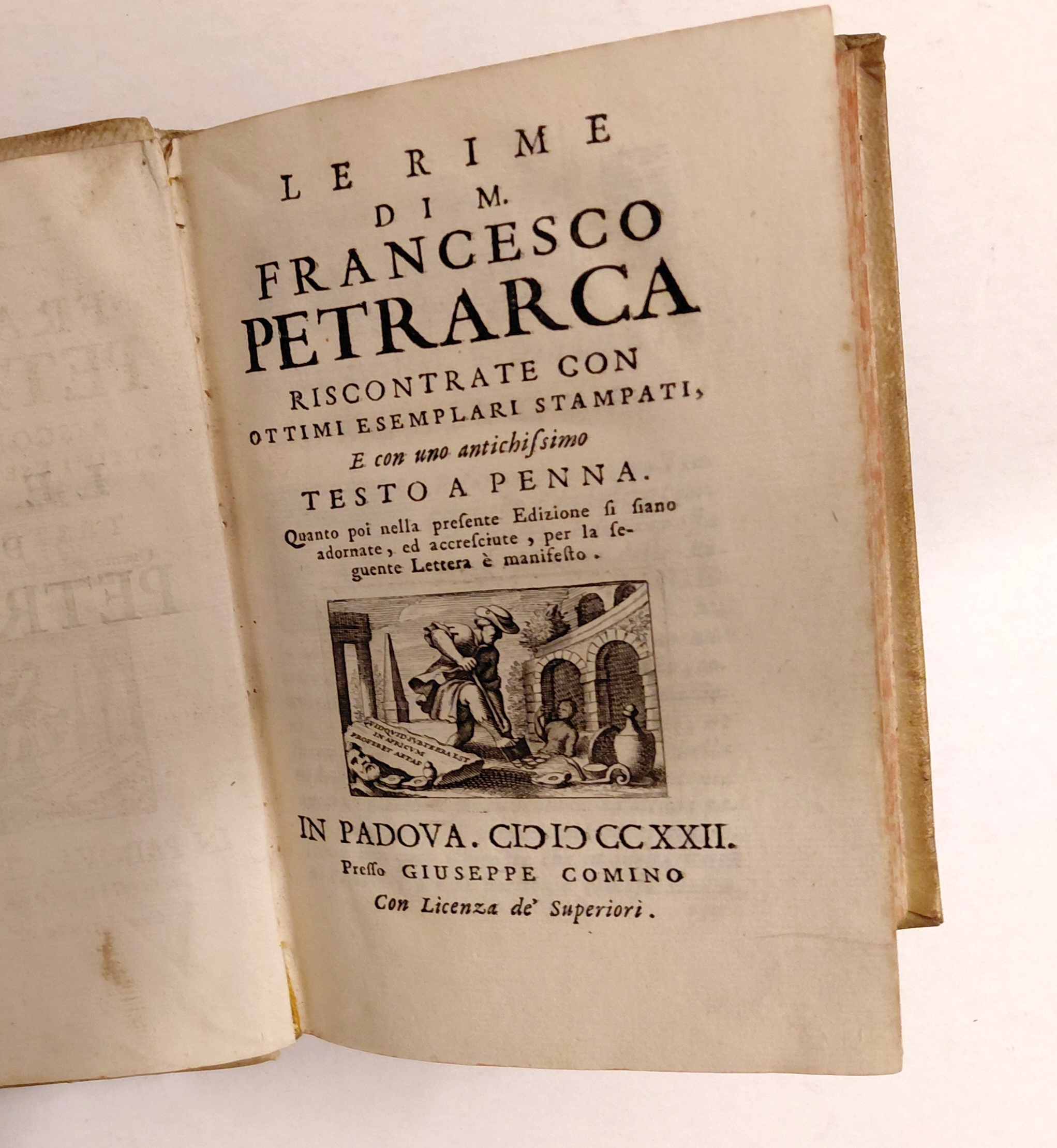 LE RIME DI M. FRANCESCO PETRARCA RISCONTRATE CON OTTIMI ESEMPLARI …