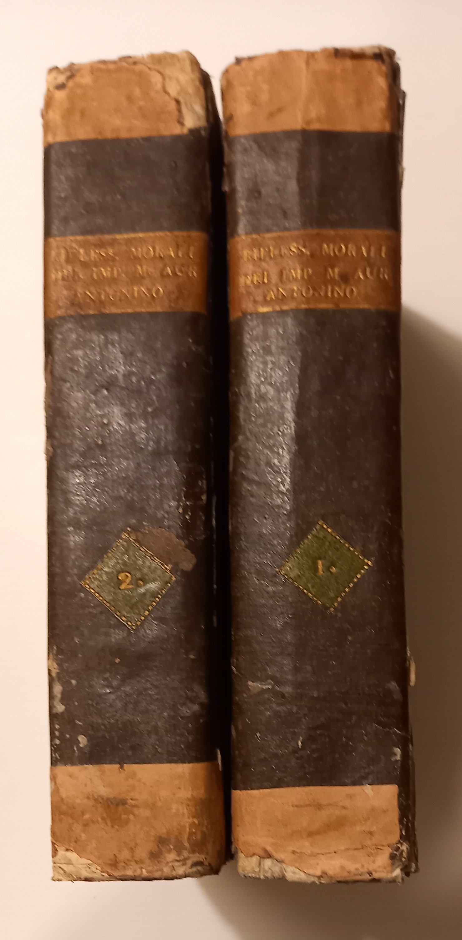 RIFLESSIONI MORALI DELL'IMPERATORE M. AUR. ANTONINO CON LE OSSERVAZIONI DI …