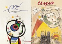 Chagall / MirÛ . Magia , grafia , colore .