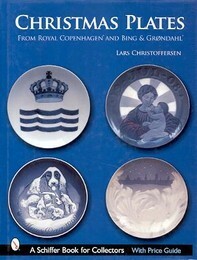 Christmas plates. From Royal Copenhagen and Bing & Grondahl