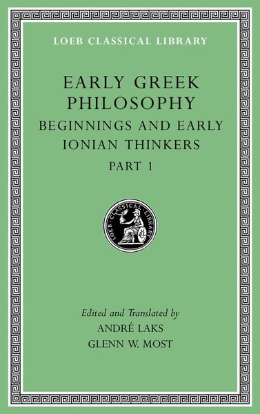 Early Greek Philosophy 2: Beginnings and Early Ionian Thinkers Part …