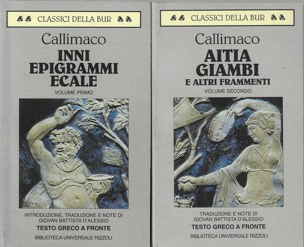Inni Epigrammi Frammenti, 2 Volumi in Cofanetto