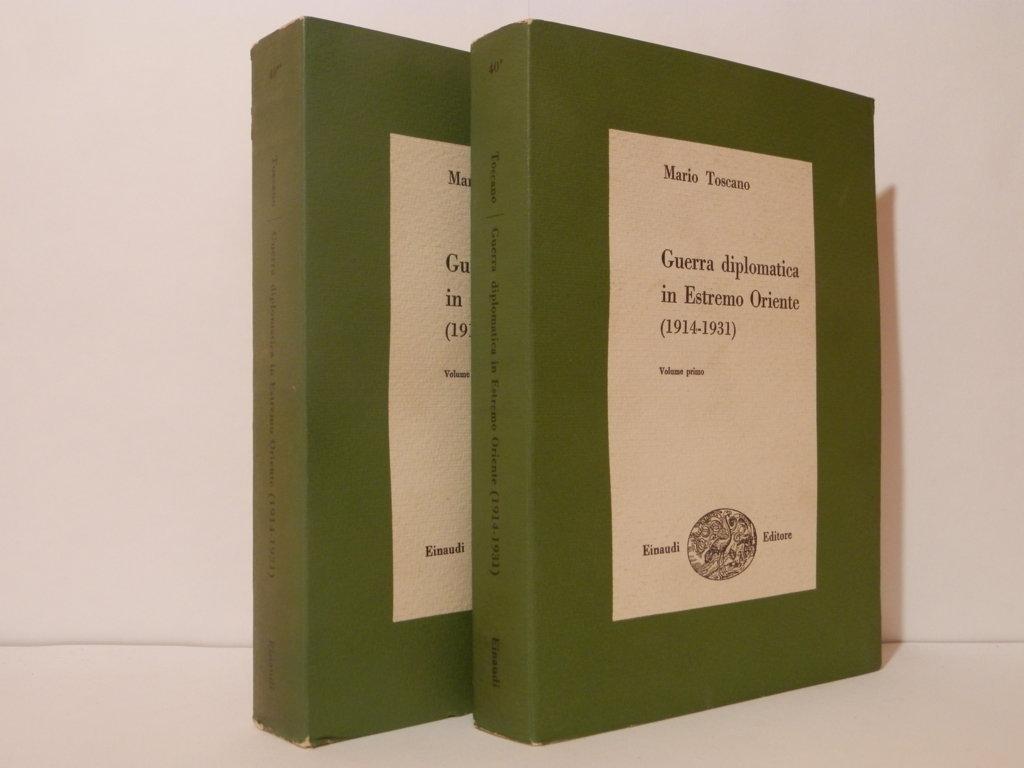 Guerra diplomatica in Estremo Oriente (1914-1931) 2 Vols.