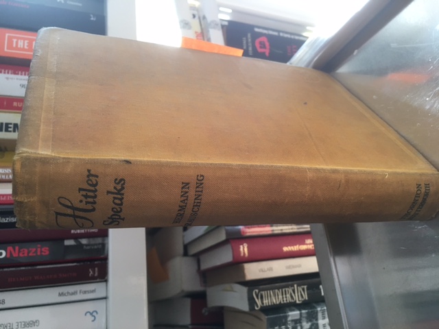 Hitler speaks : a series of political conversations with Adolf …