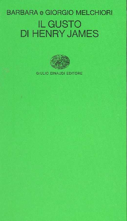 Il Gusto Di Henry James