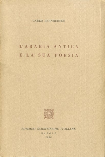 L'arabia Antica e La Sua Poesia