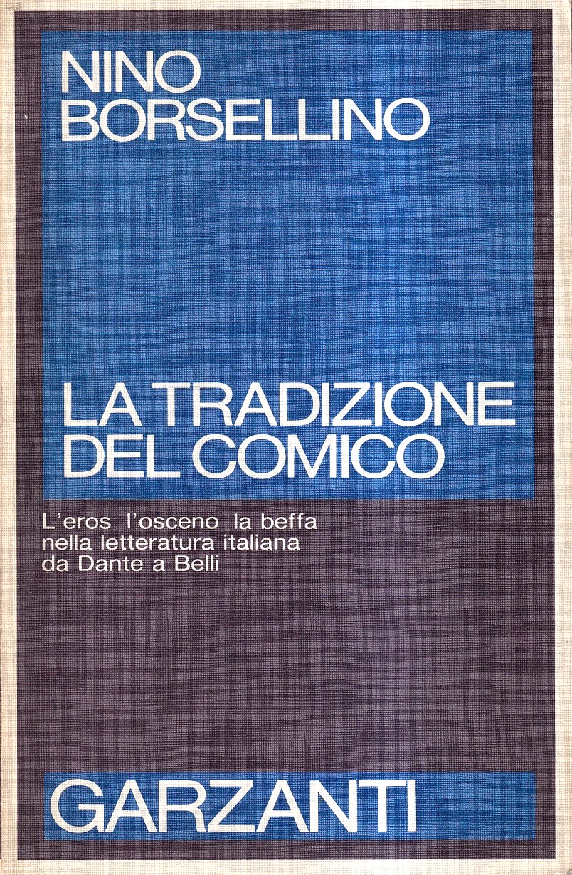 La tradizione del comico: letteratura e teatro da Dante a …