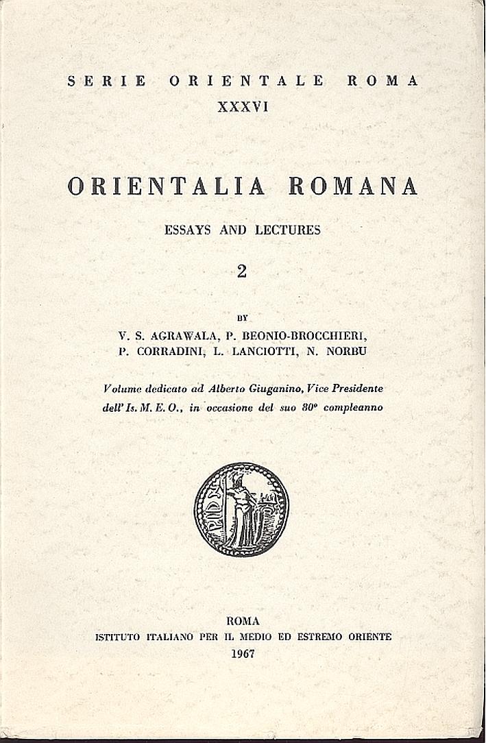 Orientalia Romana. Essays and Lectures 2
