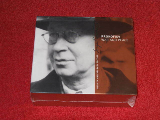 Prokofiev War and Peace fiftieth 50th Anniversary Edition Vol. 5