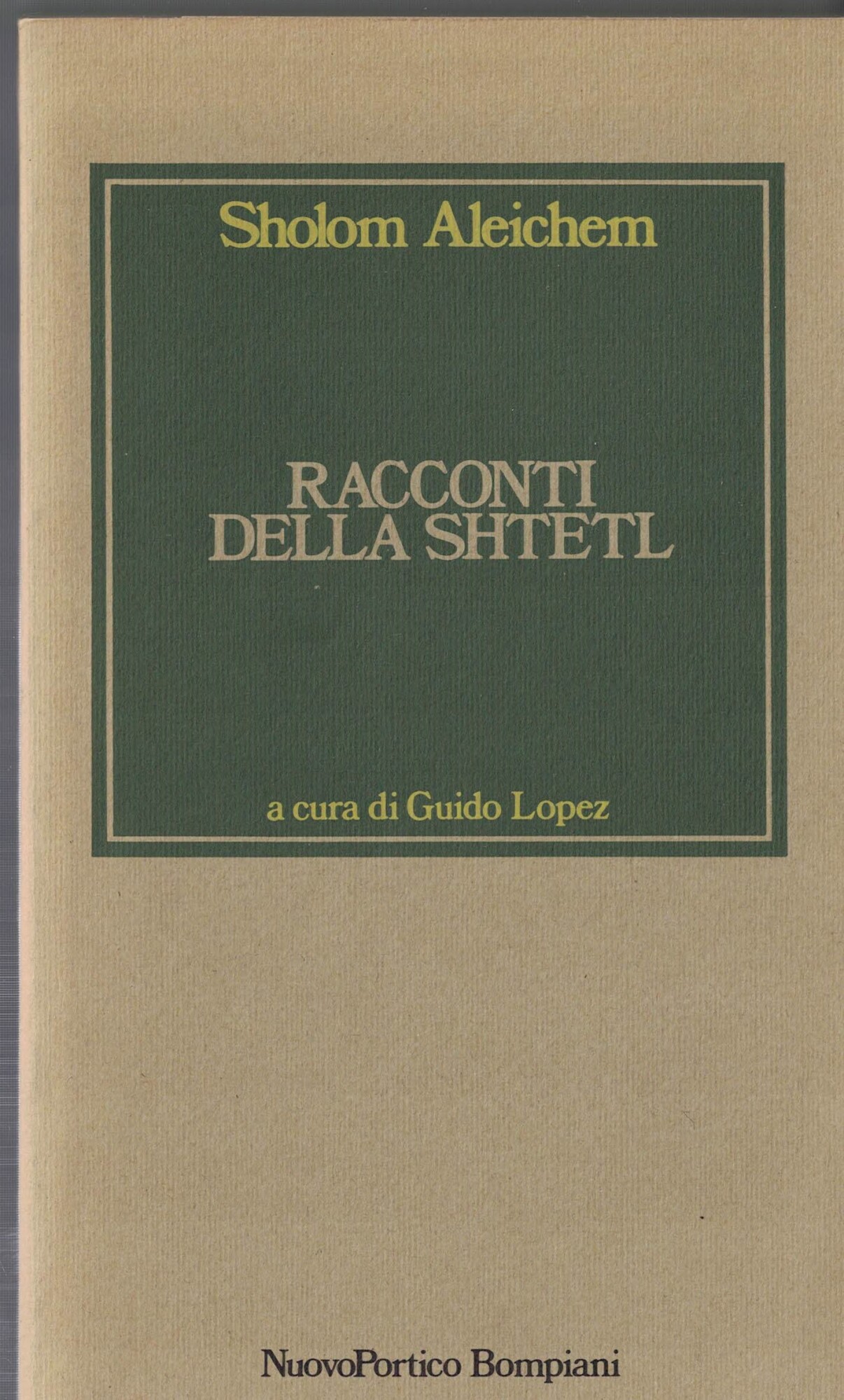 Racconti Della Shtetl