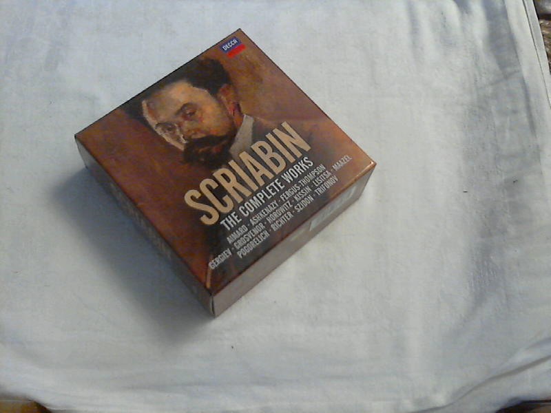 Scriabin the Complete Works 18 CD