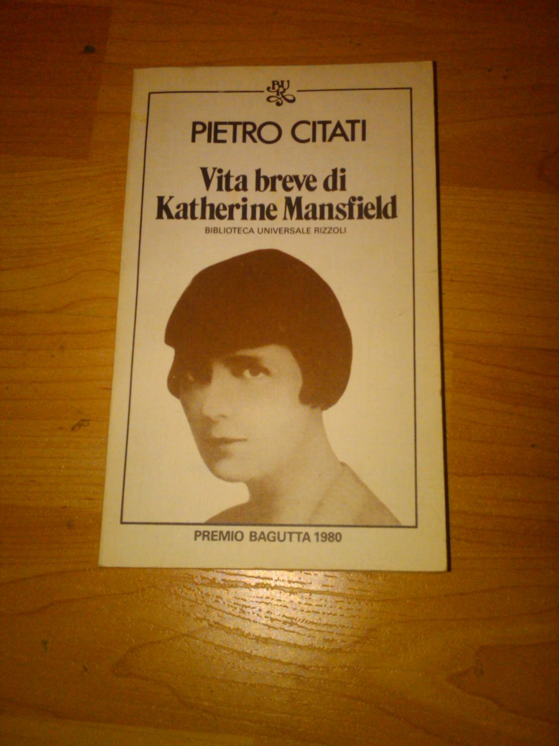 Vita Breve Di Katherine Mansfield