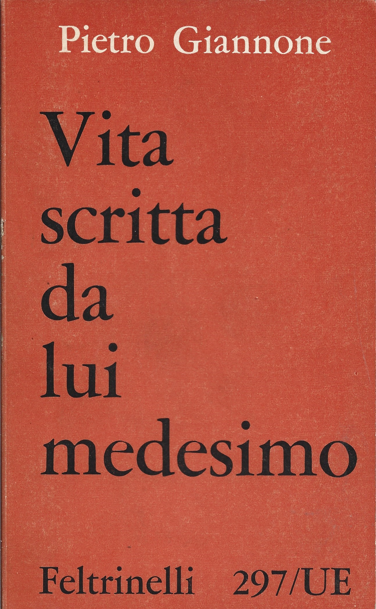 Vita Scritta Da Lui Medesimo