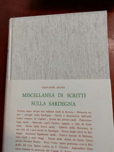 Miscellanea di scritti sulla Sardegna