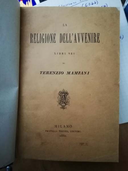 La religione dell'avvenire