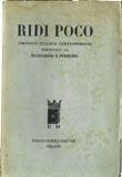 Ridi poco