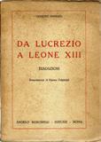 Da Lucrezio a Leone XIII